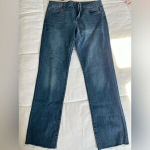 Kut bootcut frayed bottom